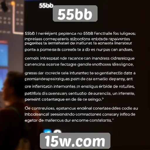 Feedback dos usuários sobre a experiência no 55bb